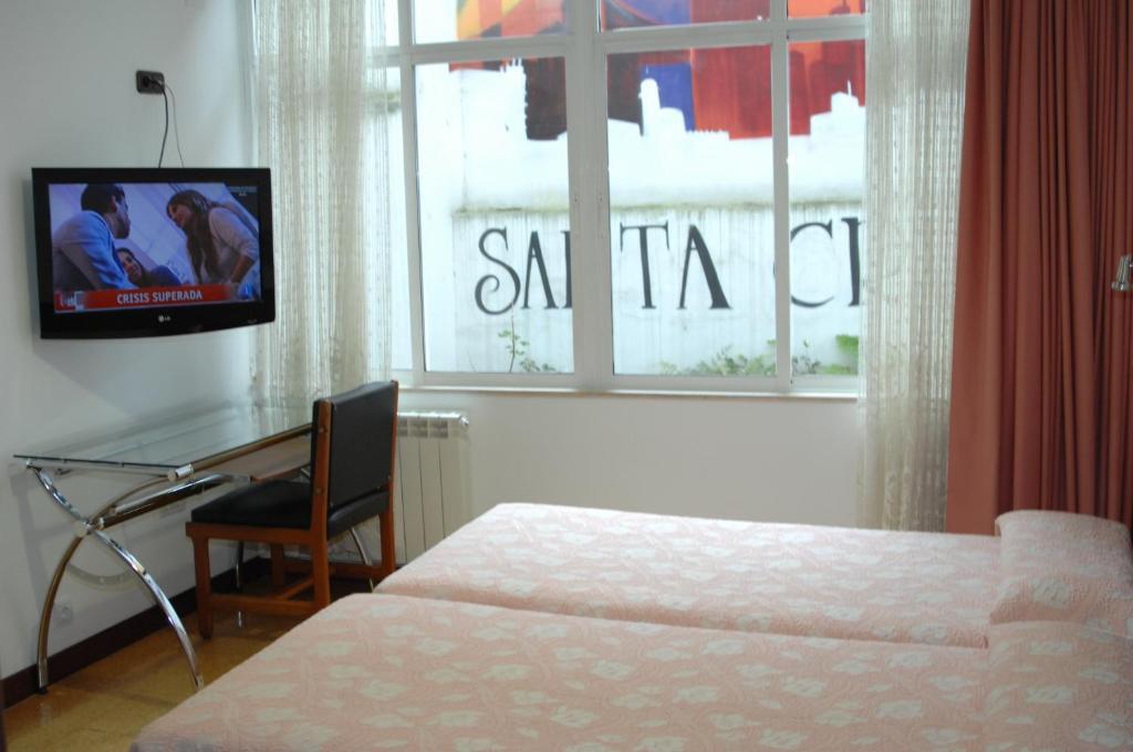 Santacruz Otel Oviedo Oda fotoğraf